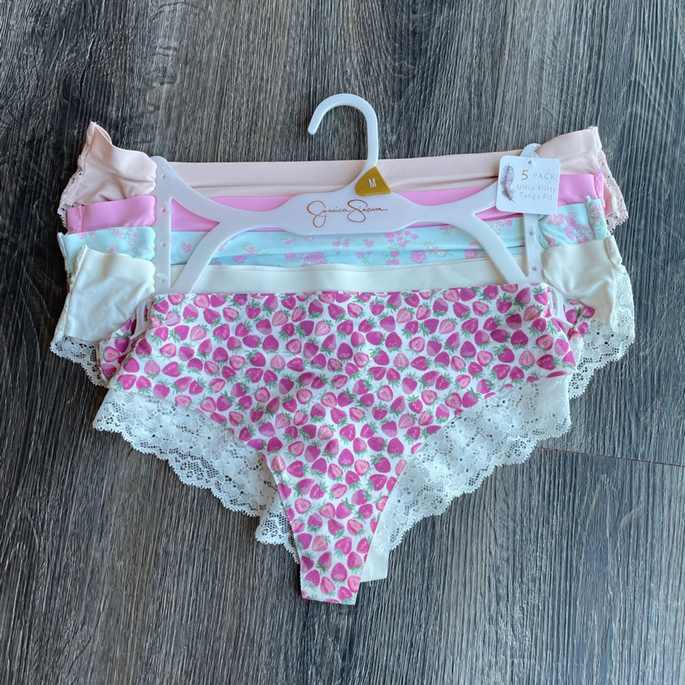 NWT Jessica Simpson 5-Pack Underwear